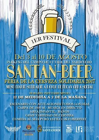 La Black Bird lanza el festival de la cerveza solidaria Santan-Beer