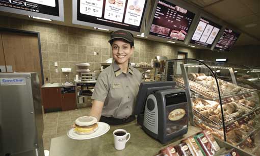 La cadena canadiense de cafeterías Tim Hortons anuncia su entrada España