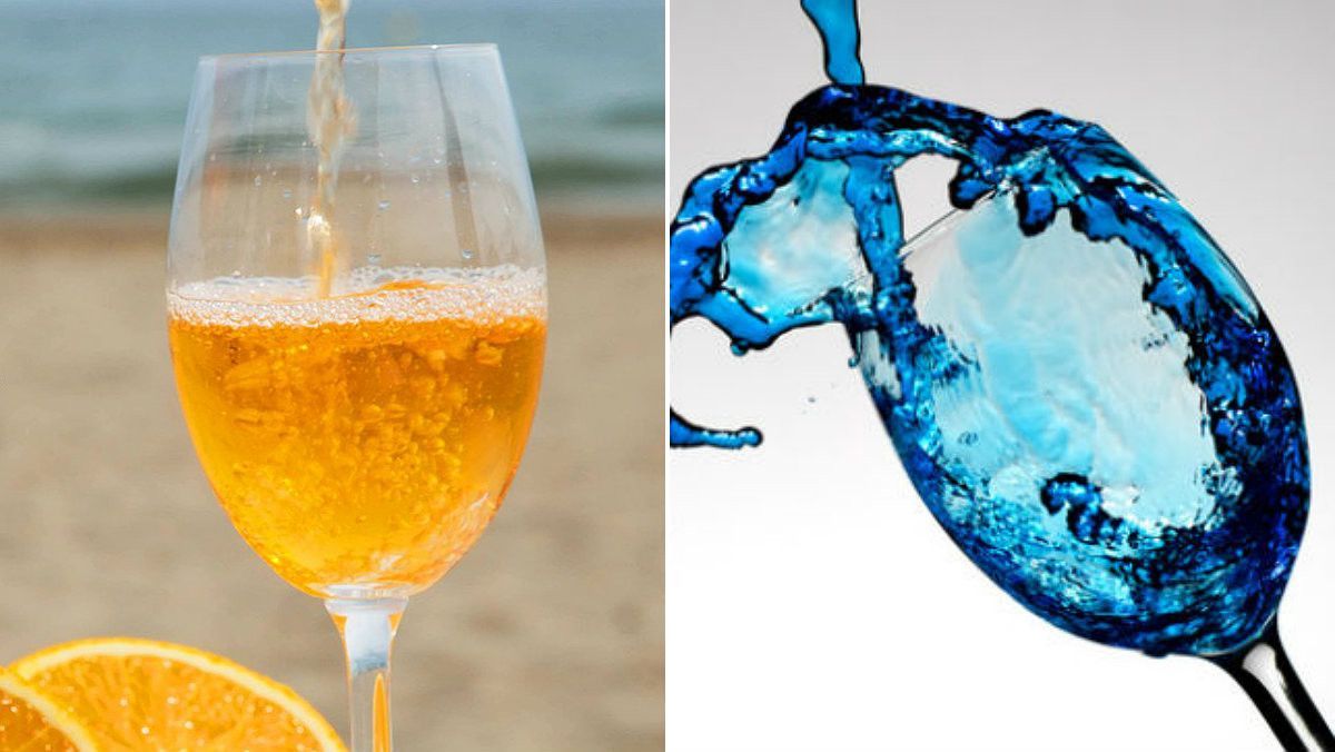 Los vinos azules y naranjas se unen a los tintos, blancos y rosados