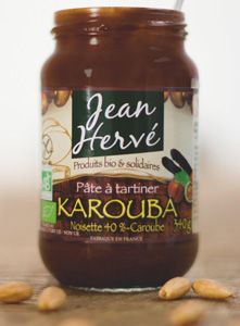 Jean Hervé lanza la crema de polvo de algarroba para untar