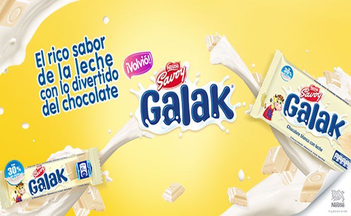 Regresa el chocolate blanco Galak al mercado