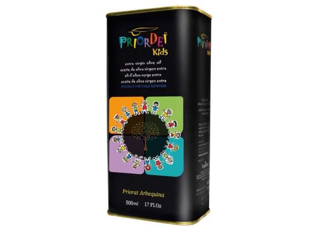 Priodei Kids, aceite de oliva virgen extra para niños