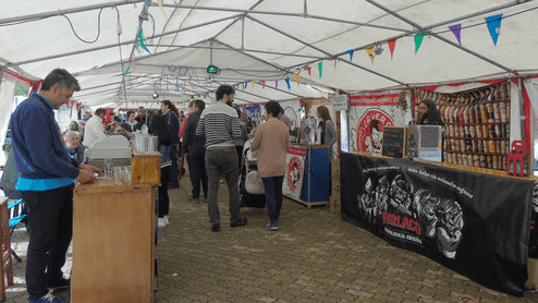 Éxito en Barañáin de la I Feria de Cerveza Artesana y Pulpo gallego