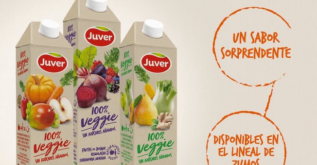 Juver se apunta a la tendencia veggie con tres nuevos zumos