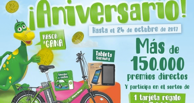 HiperDino sigue de aniversario con más regalos
