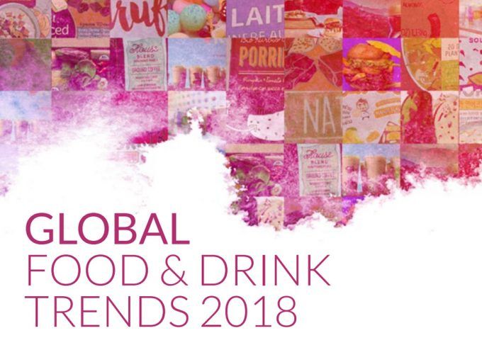 Tendencias globales del sector de la alimentación y las bebidas para el año 2018