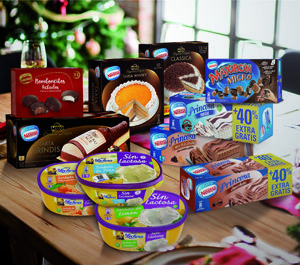 Helados Nestlé crea nuevos postres para estas navidades
