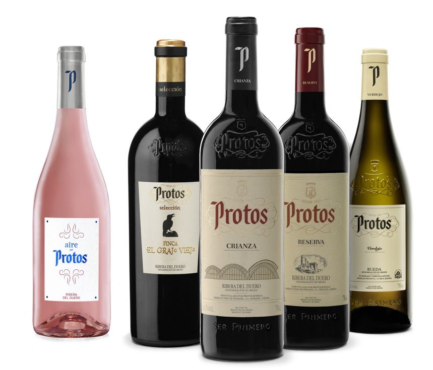 Protos lidera la venta por marcas de vino en España en los últimos tres meses
