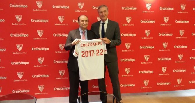 El Sevilla se mantiene fiel a Cruzcampo