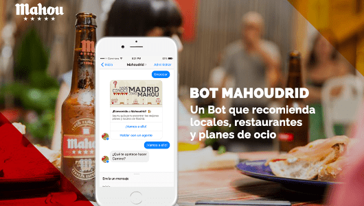 Mahou lanza su primer ‘chatbot’