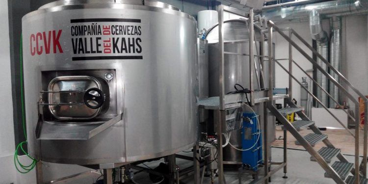 CCVK elaboró en su fábrica 45.100 litros durante 2017, un 43,2% para cerveceras nómadas