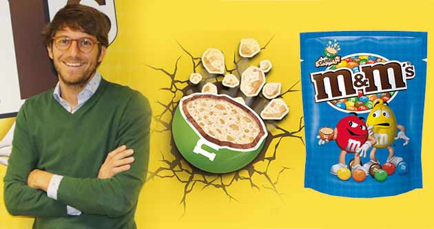 Mars presenta en España Crispy, la versión más crujiente y ligera de M&M’s