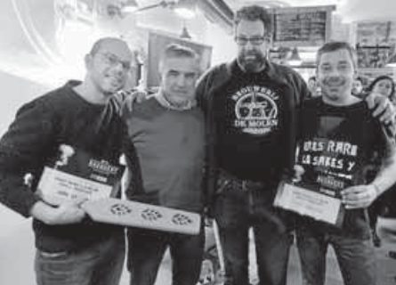 PREMIO A LOS MEJORES CERVECEROS ARTESANOS.