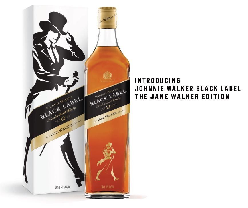 Jane Walker sustituirá a Johnnie Walker para hacer el whisky atractivo a las mujeres (que no saben beber)