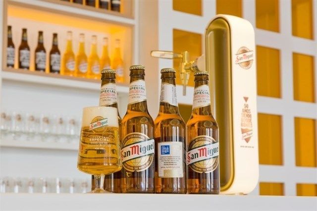 El tercio y el quinto de la cerveza San Miguel Especial sale al mercado con el sello de la marca Sabor a Málaga