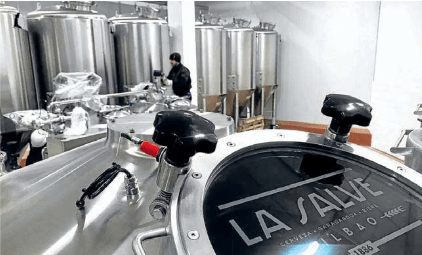 La Salve comenzará a producir en marzo su cerveza en la fábrica de Bolueta
