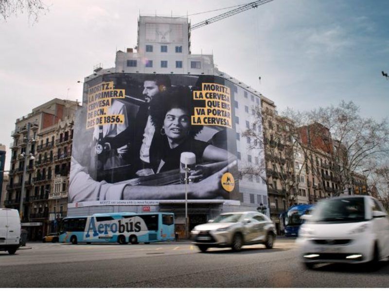 Moritz inunda Cataluña, con la creatividad de Toni Segarra y Mr. John Sample