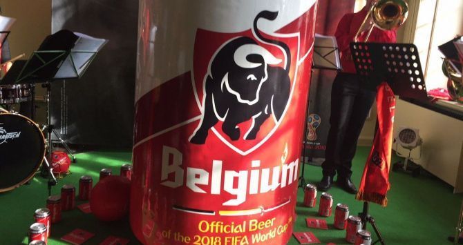 La cerveza belga Jupiler cambia de nombre por el Mundial