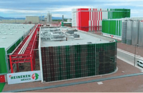 Vidrio español para laplanta más verde de Heineken.
