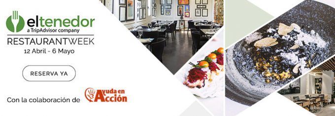 Restaurant Week Primavera 2018 en Madrid, Barcelona, Valencia y Málaga