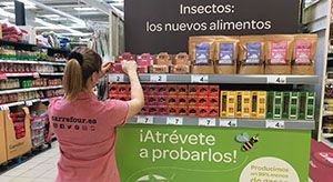 Carrefour se atreve con los alimentos a base de insectos