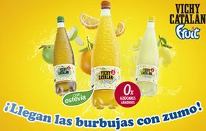 Vichy Catalan Fruit, la nueva bebida de burbujas y zumo de frutas