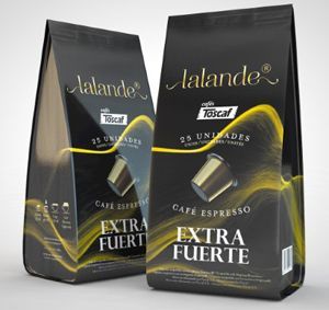 Cafés Toscaf lanza la marca Lalande en un nuevo envase