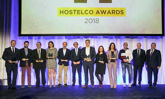 Los proyectos y profesionales hosteleros premiados en los Hostelco Awards 2018