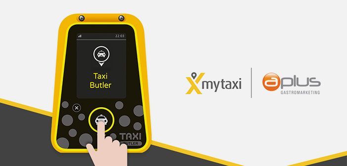 Taxi Butler: el nuevo dispositivo de MyTaxi y Aplus para restaurantes