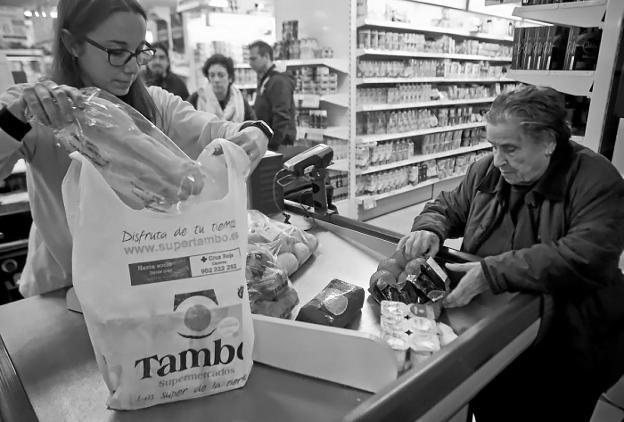 La superficie comercial de alimentación vuelve a crecer y logra su cifra más alta