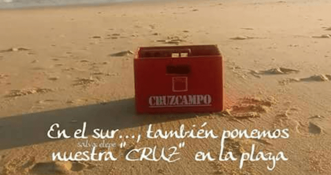 Cruces amarillas: los ‘indepes’ se lo ponen ‘a huevo’ a Cruzcampo