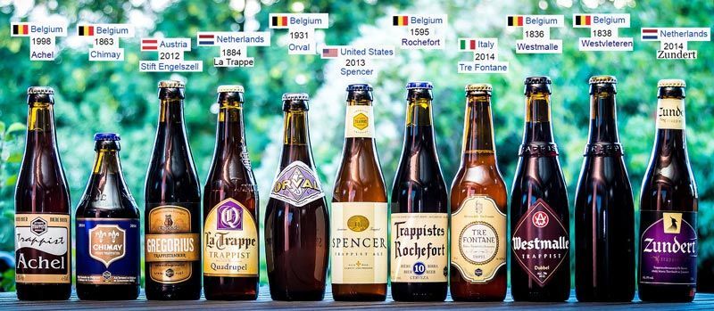 Cervezas TRAPENSES, las exclusivas cervezas de las abadías