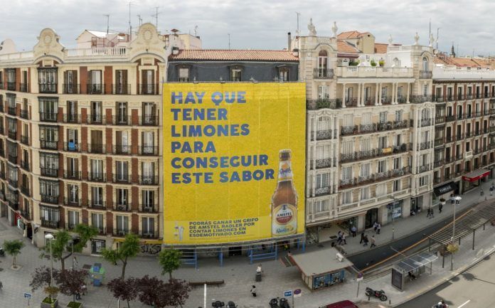 Los limones de Amstel Radler toman Madrid