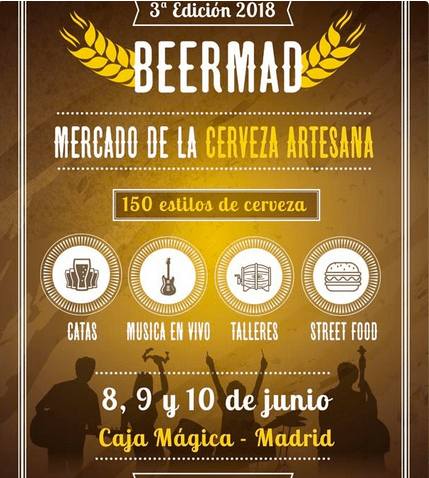 BEERMAD, el gran mercado de la cerveza artesana celebra su 3ª edición en Caja Mágica