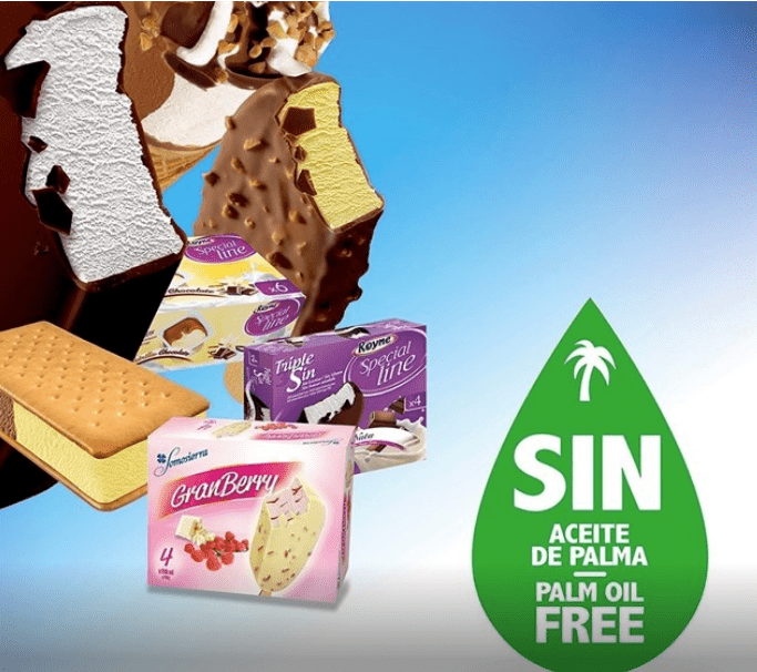 Somosierra y Royne, los primeros helados 100% libre de aceite de palma