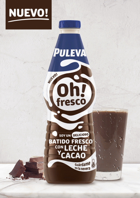 Puleva presenta “Oh! Fresco”, el primer batido fresco de Puleva