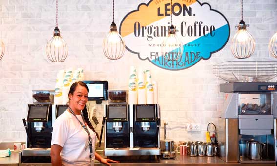 La cadena de comida rápida saludable Leon desembarca en España de la mano de Autogrill