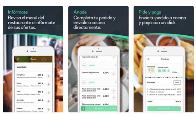 Mr. Noow: mira la carta, pide y paga desde el móvil.