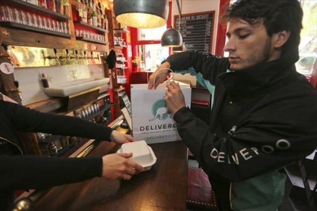 La comida a domicilio vive un ‘boom’ por la tecnología y los millennials