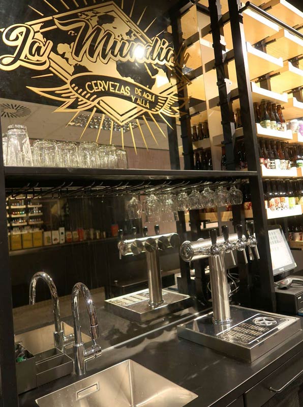 La Mundial, la nueva tienda de cervezas artesanas en el Mercado de Chamartín