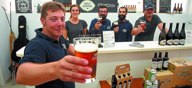 Una cerveza con corazón errenteriarra