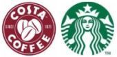 La guerra entre Starbucks y Costa Coffee por el mercado de las cafeterías