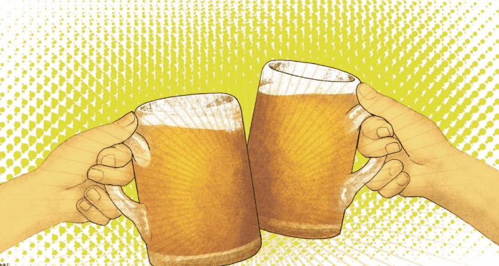 Un primer glop de cervesa