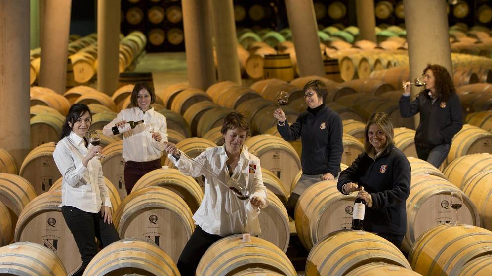 Las mujeres del vino: «Cada día somos más. Hay olores que los hombres no detectan»