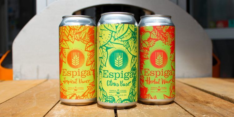 Espiga lanza en lata tres de las referencias de su serie Double Dry Hopped IPA