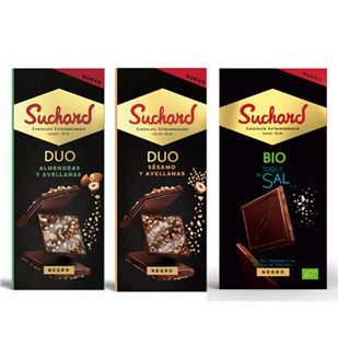 SUCHARD AMPLÍA SU GAMA DE CHOCOLATE NEGRO CON TRES NUEVOS PRODUCTOS
