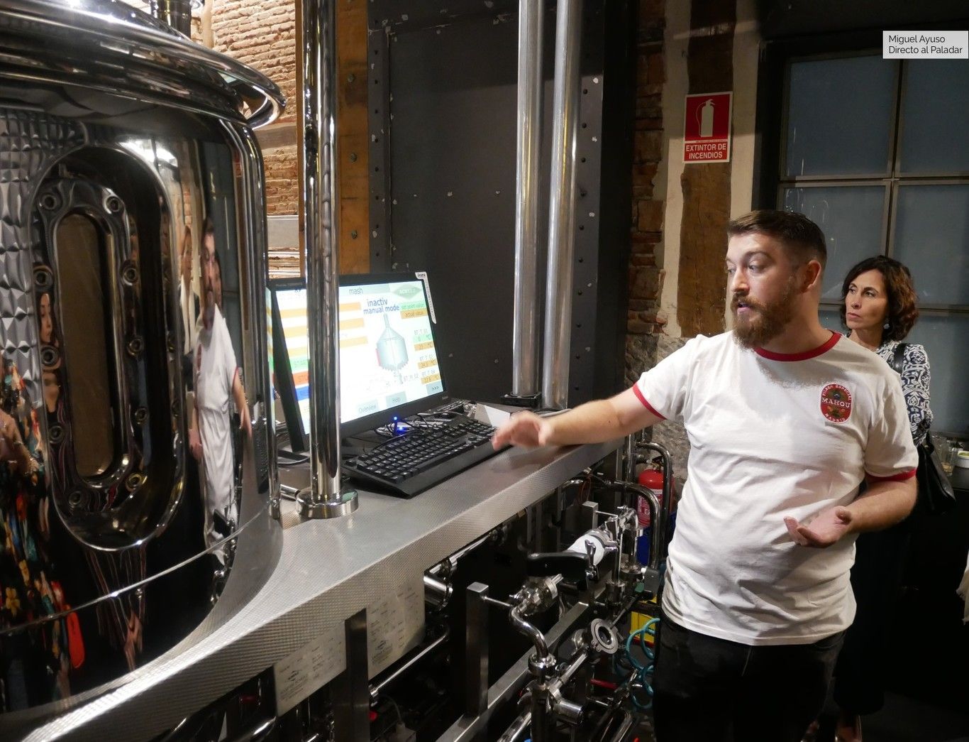 Así es la micro fábrica de cerveza que Mahou ha abierto en el centro de Madrid