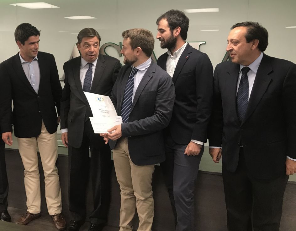 Lúpulos Cantaleón busca en Bruselas el premio ‘Joven Agricultor Innovador 2018’