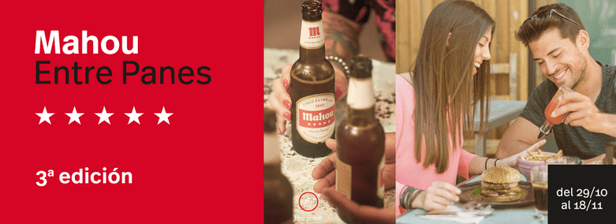 Mahou Entre Panes, el sabor de las hamburguesas de Madrid
