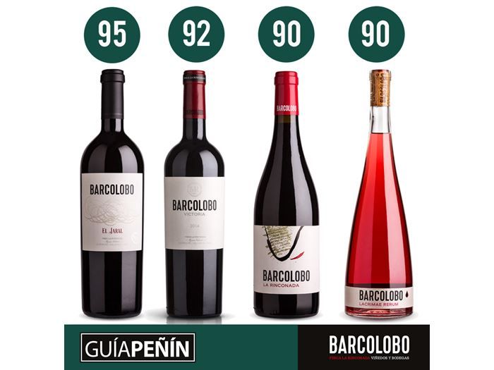 BARCOLOBO en el podio del XIX Salón de los Mejores Vinos de España